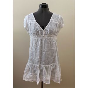 [Mossimo] Sheer White Dress